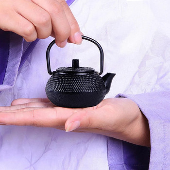 Чугунен чайник LUDA 50 ml в японски стил + Чайник с цедка
