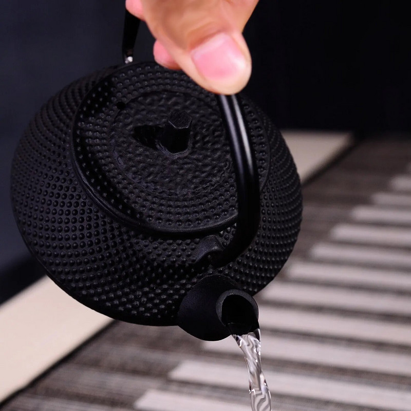 LUDA 50 ml Japanski stil kuhala za vodu od lijevanog željeza Dolazi čajnik + cjedilo za čaj