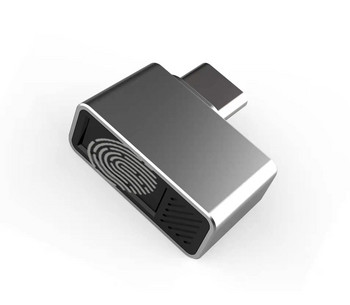 2023 НОВ TEC Type-C USB Fingerpr Модул за четец на пръстови отпечатъци за Windows 7、10、11 Hello Dongle Биометричен скенер катинар
