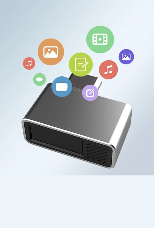 2023 НОВ TEC Type-C USB Fingerpr Модул за четец на пръстови отпечатъци за Windows 7、10、11 Hello Dongle Биометричен скенер катинар