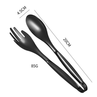 Hvataljka za hranu od nehrđajućeg čelika Buffet BBQ Stezaljka za kruh, odrezak za salatu Stezaljka za kuhinjske dodatke