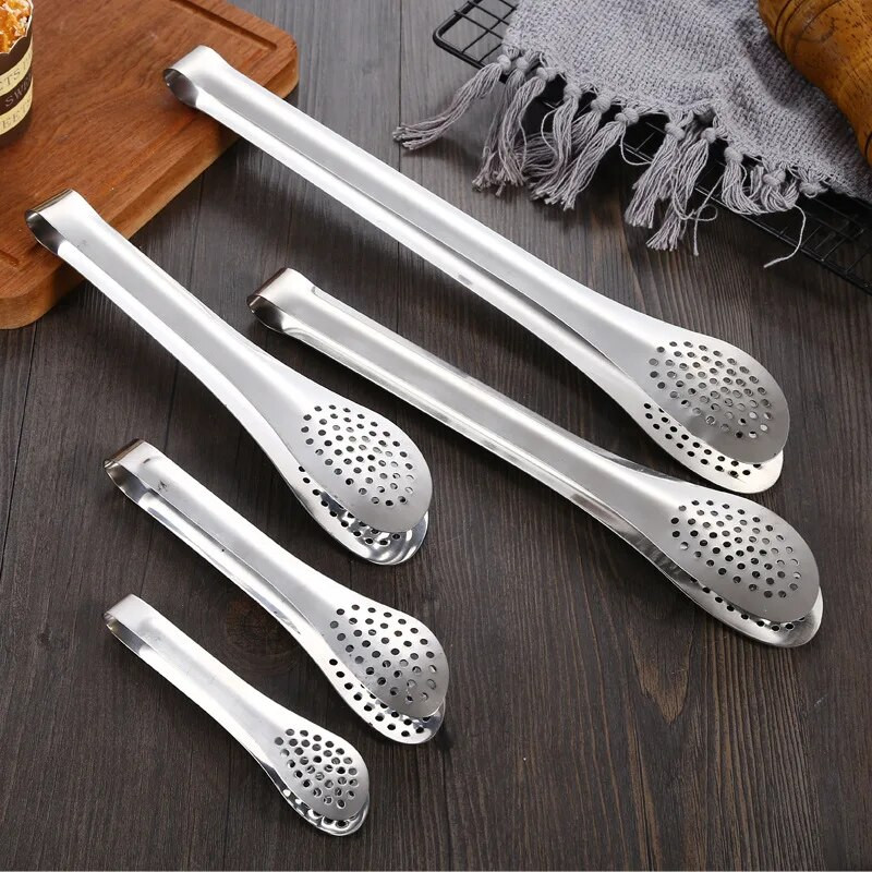 Kuhinjske kopče za hranu u više veličina od nehrđajućeg čelika Buffet biftek Hvataljka za salatu za roštilj Kolač Stezaljka za pečenje kruha Kuhinjsko posuđe