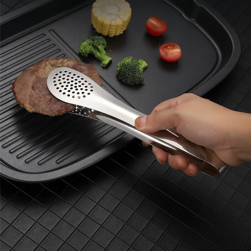 Kuhinjske kopče za hranu u više veličina od nehrđajućeg čelika Buffet biftek Hvataljka za salatu za roštilj Kolač Stezaljka za pečenje kruha Kuhinjsko posuđe