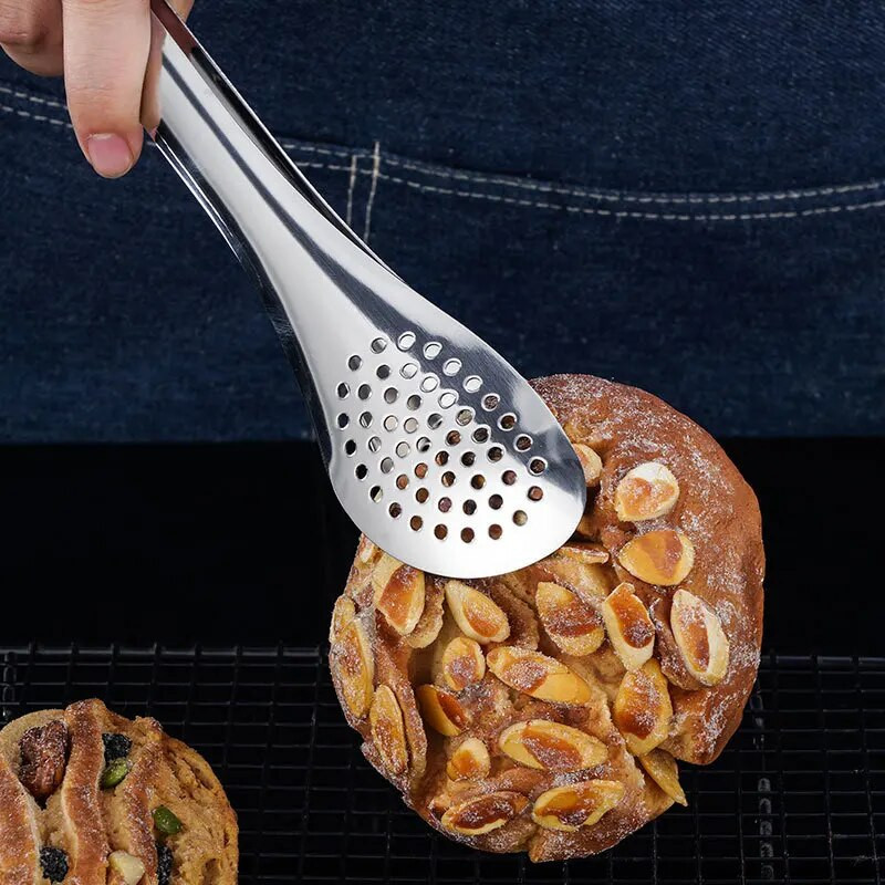 Kuhinjske kopče za hranu u više veličina od nehrđajućeg čelika Buffet biftek Hvataljka za salatu za roštilj Kolač Stezaljka za pečenje kruha Kuhinjsko posuđe