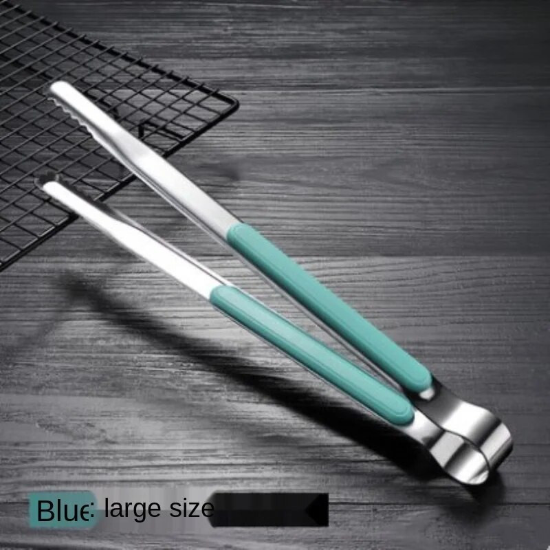 Hvataljke za roštilj od nehrđajućeg čelika Roštilj Stezaljka za hranu Hvataljka za led Mesna salata Tost Stezaljka za kruh Kuhinjski pribor Alati 25,5x1,8 cm