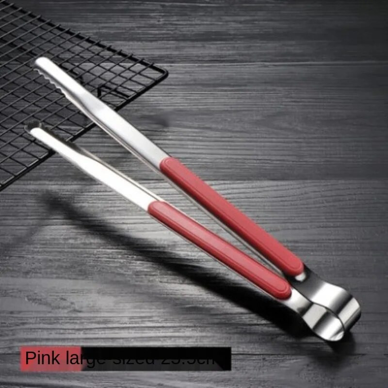 Hvataljke za roštilj od nehrđajućeg čelika Roštilj Stezaljka za hranu Hvataljka za led Mesna salata Tost Stezaljka za kruh Kuhinjski pribor Alati 25,5x1,8 cm
