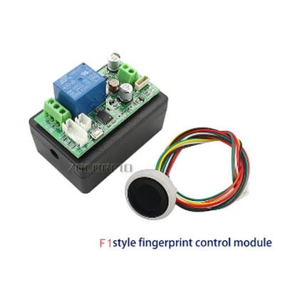 BIO Fingerprint Identification Module Fingerprint Authentication Control Module Relay for Access Control 12V 24V