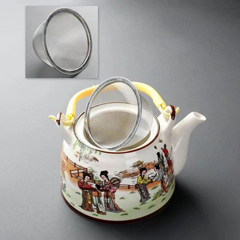 Синя и бяла порцеланова тенджера за чай, китайски дизайнер от най-високо ниво, керамична пясъчна тенджера, ръчно изработен комплект за чай Kung Fu Чайник, чайник пуер