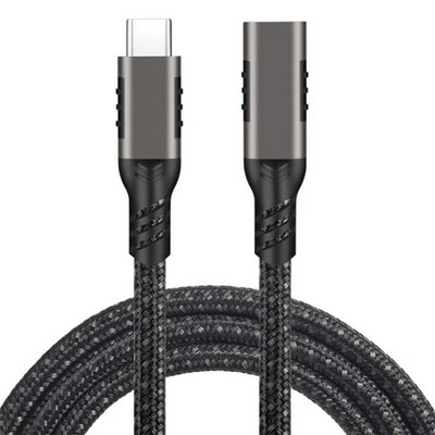 USB C pikendusjuhe isane ja emane C-tüüpi USB3.2 10 Gbps 100 W kiirlaadimise USB-C pikendusjuhe MacBook Pro Samsung Xiaomi jaoks