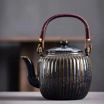 Puer Tea Pots 800ml Exquisite κινέζικη κεραμική τσαγιέρα για Σετ φλιτζάνι τσαγιού Gaiwan Samovar Teapots Water Kettle Teeware Teware Κούπα