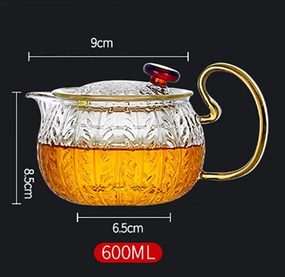 Stakleni čajnik Puer Kuhinjski dodaci Čajnici Čajnici Kuhalo za vodu Posude za kavu Set pribora za čaj Infuser Lonac Blagovaonica Kućni vrt