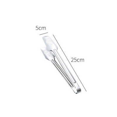 Neklizajući nehrđajući čelik Kuhinjska kopča za hranu Kruna Šuplje hvataljke Odrezak za roštilj Stezaljke za kruh Pribor za kuhanje