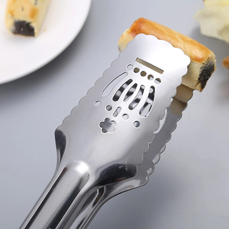 Neklizajući nehrđajući čelik Kuhinjska kopča za hranu Kruna Šuplje hvataljke Odrezak za roštilj Stezaljke za kruh Pribor za kuhanje