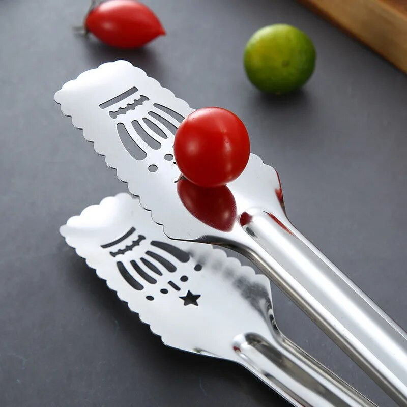 Neklizajući nehrđajući čelik Kuhinjska kopča za hranu Kruna Šuplje hvataljke Odrezak za roštilj Stezaljke za kruh Pribor za kuhanje