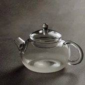 Japán minimalista hőálló felhő- és ködfagyos kis Kung Fu üvegteáskanna szűrővirággal Kung Fu teáskanna teásedény