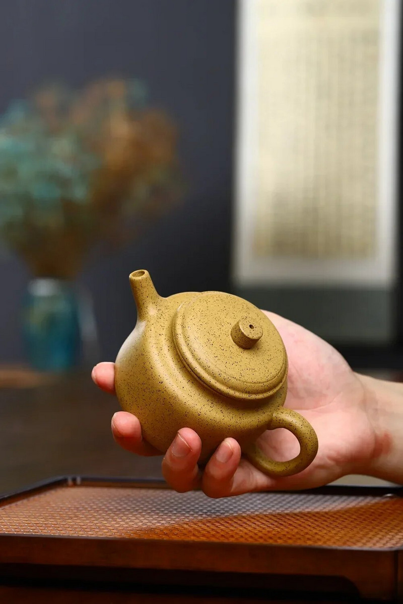 Napredna ručno rađena ljubičasta glinena posuda, tradicionalni kineski kung fu čaj, vrhunsko pakiranje poklon kutije