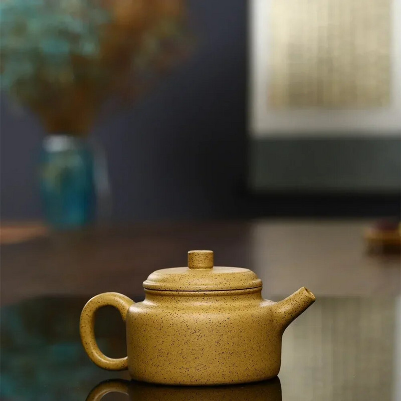 Napredna ručno rađena ljubičasta glinena posuda, tradicionalni kineski kung fu čaj, vrhunsko pakiranje poklon kutije