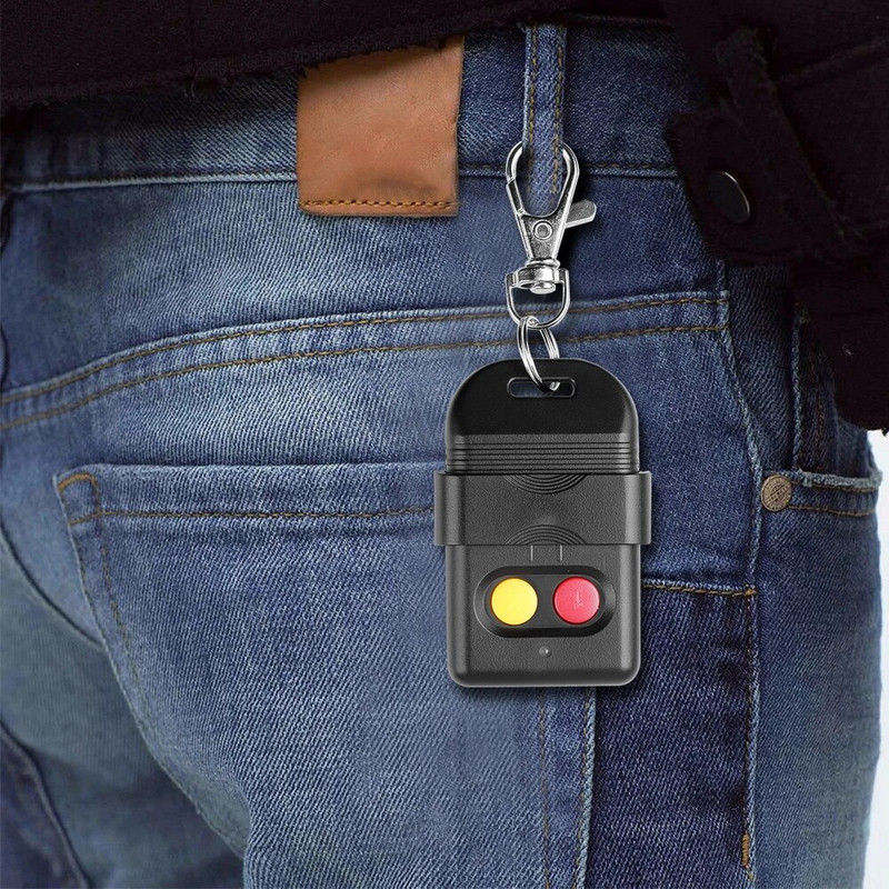 8 Dip Switch 433Mhz Smart Copy távirányító Fix kódú 2 csatornás sokszorosító garázskapunyitóhoz vagy 330MHz-es riasztórendszerhez