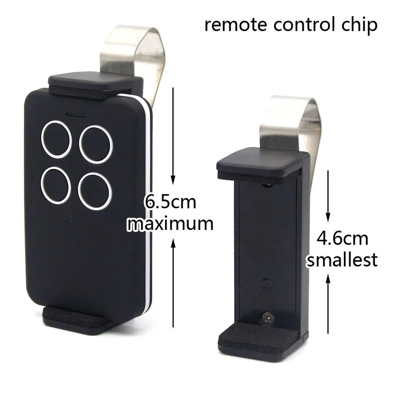 Uus auto võtmeklambri hoidik auto päikesesirmi klamber Garaažiukse juhtseade Reguleeritav 47-70 mm garaaži puldi klambri lisatarvikud avaja