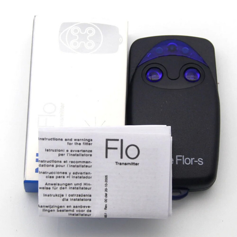 Flor-s Flor Flo2R nuotolinio valdymo pultas garažo vartai Flor-s nuotolinio valdymo pultas 433.92MHz