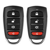 Universaalne 433,92 MHz paljundusaparaat kaugjuhtimispult Garaažiukse avaja pult 4 nupuga asendusukse kaugjuhtimispult vidinatele auto kodu