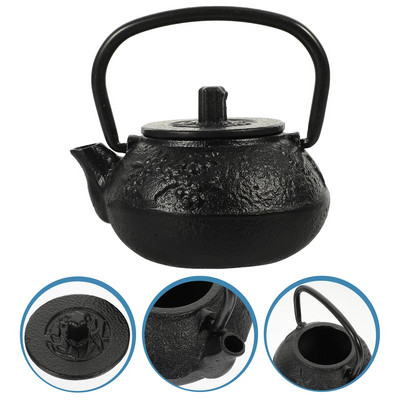 Čajnik Tea Kuhalo Japanski set željeza Lijevani kineski lonac Tetsubin Mini Štednjak za kavu Waterloose Stovetop Vintage Aparat Boilingsmall