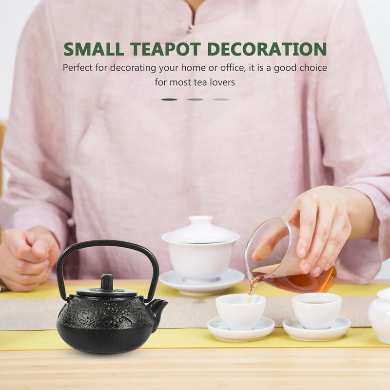Čajnik Tea Kuhalo Japanski set željeza Lijevani kineski lonac Tetsubin Mini Štednjak za kavu Waterloose Stovetop Vintage Aparat Boilingsmall