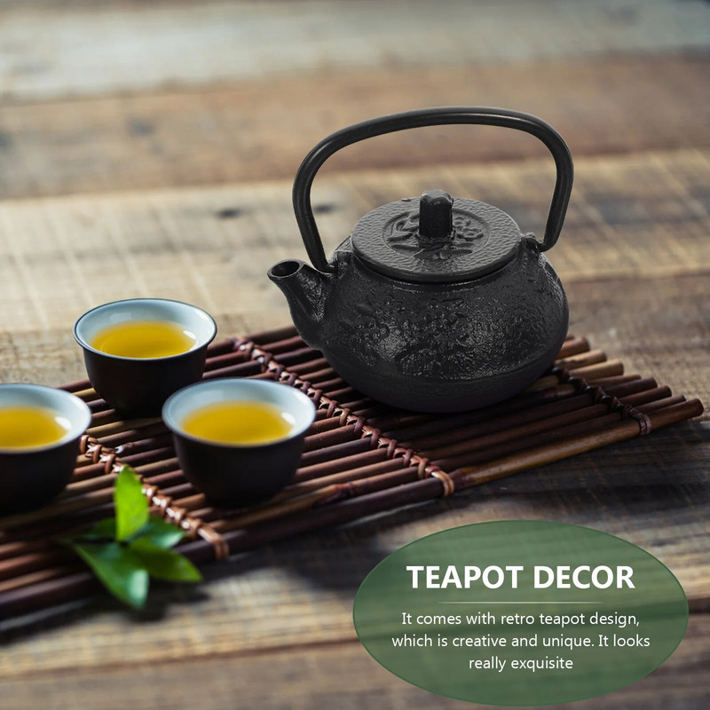 Čajnik Tea Kuhalo Japanski set željeza Lijevani kineski lonac Tetsubin Mini Štednjak za kavu Waterloose Stovetop Vintage Aparat Boilingsmall