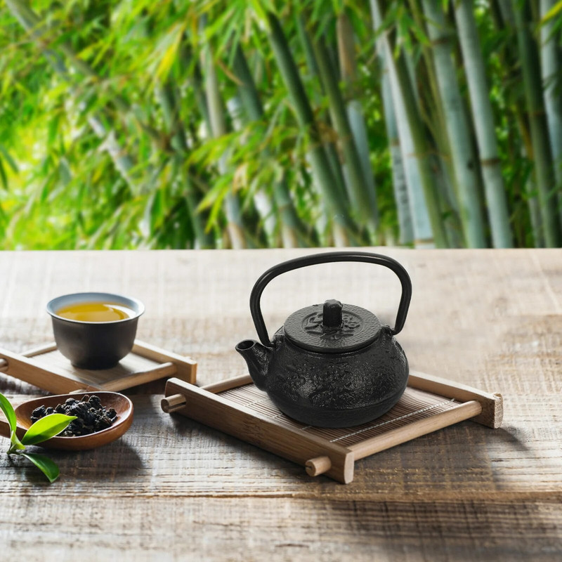 Čajnik Tea Kuhalo Japanski set željeza Lijevani kineski lonac Tetsubin Mini Štednjak za kavu Waterloose Stovetop Vintage Aparat Boilingsmall