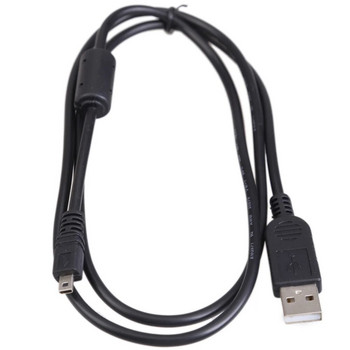 1M 8-пинов кабел за синхронизиране на данни от USB към компютър за Nikon/Olympus/Pentax/Sony/Panasonic/Sanyo/Konica Minolta/Sumsung/FUJIFILM