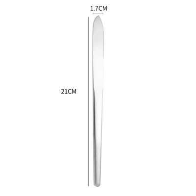 Zlatni mat set pribora za jelo Zadebljani nehrđajući čelik Kreativni nož za odrezak Vilica za desert Žlica Set posuđa za jelo Kuhinjsko posuđe