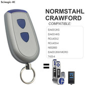 за Normstahl EA433 2KS 4KS дистанционно управление за гаражни врати 433 MHz Rolling Code Crawford RCU433-2 RCU433-4 N002800 T433-4 2KM Micro
