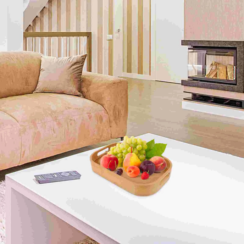 Medinis padėklas Pusryčių serviravimo stalas Osmanų kavos rankenos Bambuko arbatos padėklai Mediniai Maistas Duonos Kepimas Pietūs Stačiakampiai