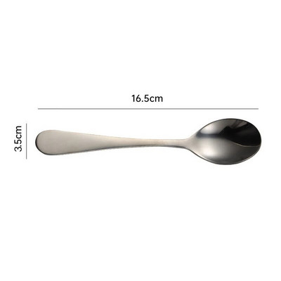 Prijenosni set pribora za jelo od nehrđajućeg čelika 304 Western žlica, vilica, set posuđa za studente, djecu, kuhinjsko posuđe