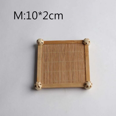 Tanjurić za toplinsku izolaciju Podmetač za čaše s otiskom od bambusa Držač za šalicu čaja Podloga za čaj Podmetač za lonac Dodaci za čajne ceremonije Podmetač za čaše ZC586