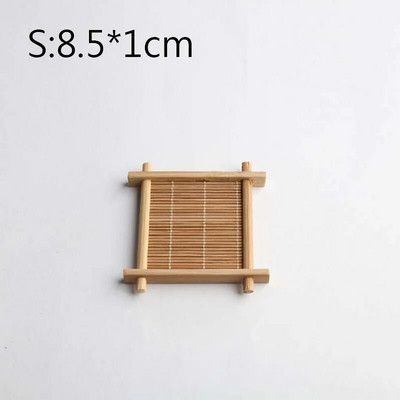 Tanjurić za toplinsku izolaciju Podmetač za čaše s otiskom od bambusa Držač za šalicu čaja Podloga za čaj Podmetač za lonac Dodaci za čajne ceremonije Podmetač za čaše ZC586