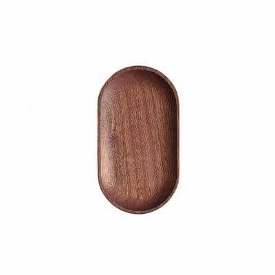 Compartiment din lemn Farfurie de servire Farfurie ovala cu mancare Tava din lemn Cana de ceai Farfurioara Tavi pentru depozitare farfurie cu fructe Decor masa de bucatarie