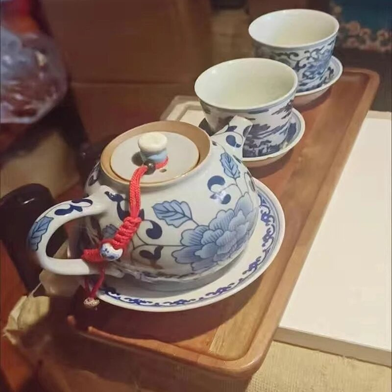 Kreativni drveni pladanj za kavu Pravokutni pladanj za šalice hrane Kuhinjski ukrasni desertni slatkiši Bambus pladanj Gongfu pladanj za čaj