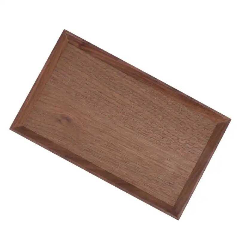 Pladanj za čaj od crnog oraha. Pladanj od crnog oraha. Stol za čajnu sobu. Kućna ploča za čaj za ured