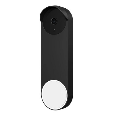 Silikona aizsargvāciņš Google Nest durvju zvana kamerai Durvju zvana UV laikapstākļiem izturīgs ūdensnecaurlaidīgs nakts redzamības silīcija vāciņš