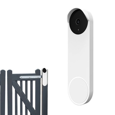 Silikona aizsargvāciņš Google Nest durvju zvana kamerai Durvju zvana UV laikapstākļiem izturīgs ūdensnecaurlaidīgs nakts redzamības silīcija vāciņš
