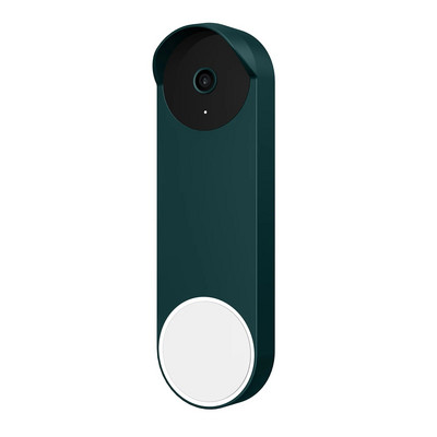 Silikona aizsargvāciņš Google Nest durvju zvana kamerai Durvju zvana UV laikapstākļiem izturīgs ūdensnecaurlaidīgs nakts redzamības silīcija vāciņš
