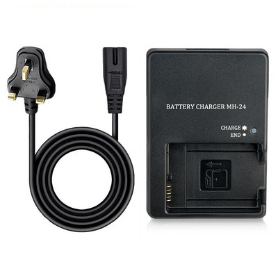 MH-24 Punjač za fotoaparat Nikon En-el14 P7100 P7000 D3100 D5200 D5100 D3200 D3300 D5300 P7000 P7800 MH 24 litijska baterija