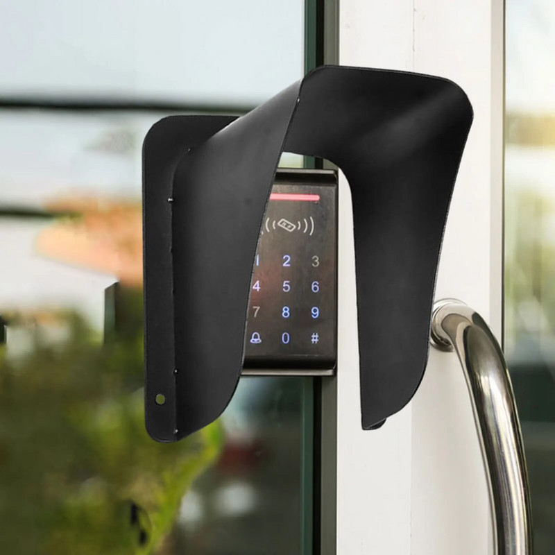 Durvju zvana lietus pārsega piekļuves kontroles tastatūras vāciņš durvju tālruņa domofonam video durvju zvana bezvadu durvju zvana piekļuves kontroles tastatūras