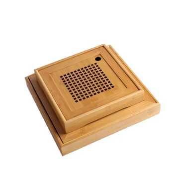 Εργαλείο τελετής κινέζικου δωματίου Δίσκος τσαγιού από μασίφ ξύλο Αποθήκευση νερού Σετ τσαγιού Kung Fu Συρτάρι Τραπέζι επιτραπέζιας αίθουσας τσαγιού