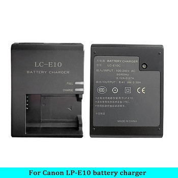LC-E10/E LC-E10C LP-E10 ΦΟΡΤΙΣΤΗΣ ΜΠΑΤΑΡΙΑΣ Για Canon LP-E10 EOS 1100D kiss X50 Rebel T3 EU Standard Plug