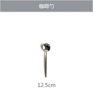 Pribor za jelo Silver Glod Set pribora za jelo od nehrđajućeg čelika Posuđe za jelo Vilica Žlica Set noževa Vilica za desert Žlica Žlica za posluživanje večere Posuđe