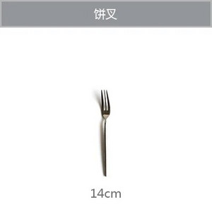 Pribor za jelo Silver Glod Set pribora za jelo od nehrđajućeg čelika Posuđe za jelo Vilica Žlica Set noževa Vilica za desert Žlica Žlica za posluživanje večere Posuđe