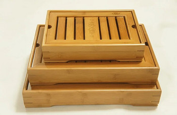 Κλασικό κινέζικο ζεστό σετ τσαγιού Kung Fu Σετ τσαγιού από φυσικό ξύλο μπαμπού σε διαφορετικό μέγεθος και μοντέλο