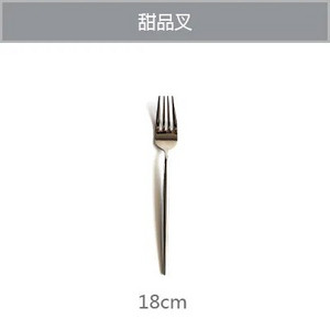 Pribor za jelo Glod Silver od nehrđajućeg čelika Set pribora za jelo Vilica Žlica Set noževa Vilica za desert Žlica Žlica za posluživanje večere Posuđe